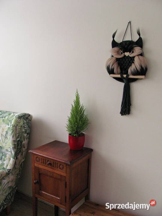 Sowa makrama sowa ze sznurka puchacz sowa Wrocław
