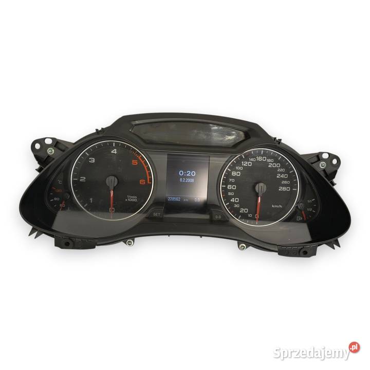 LICZNIK ZEGARY 8K0920930C Audi A4 B8 20 27 30 lubelskie