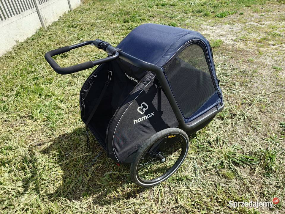 HAMAX przyczepka rowerowa psa PLUTO L do 45 blue Opole