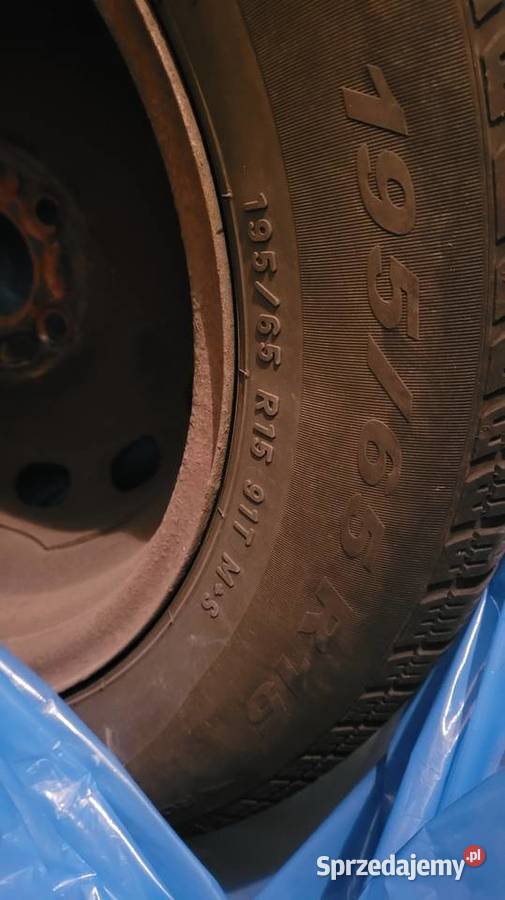 Zimowe opony 195 65 15 pirelli snow control z Warszawa