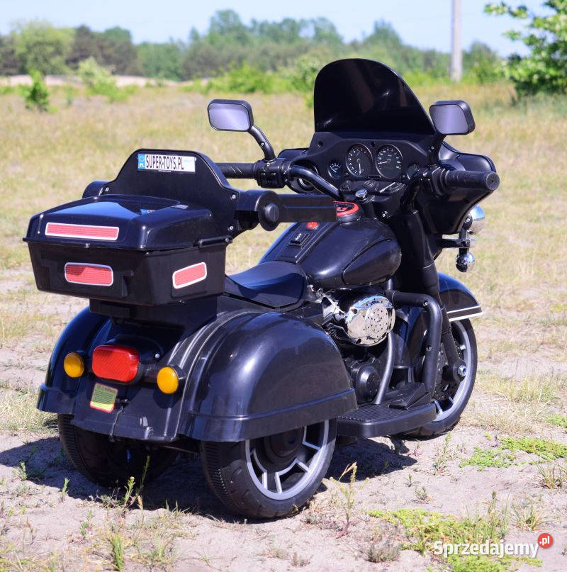 Autko motor motorek CHOPPER Z OPARCIEM na