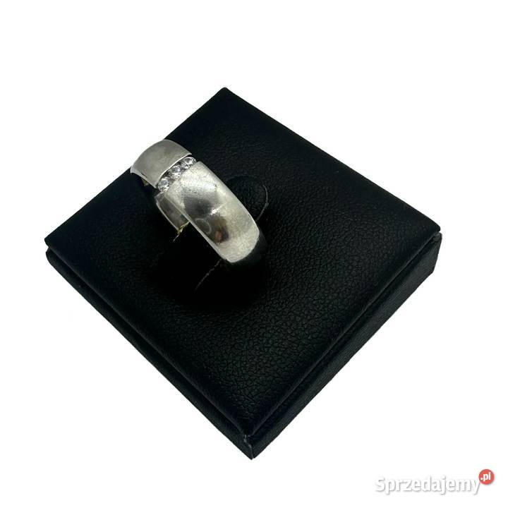 Srebrna Obrączka Próby 925 687g Rozmiar 16 srebro Elbląg
