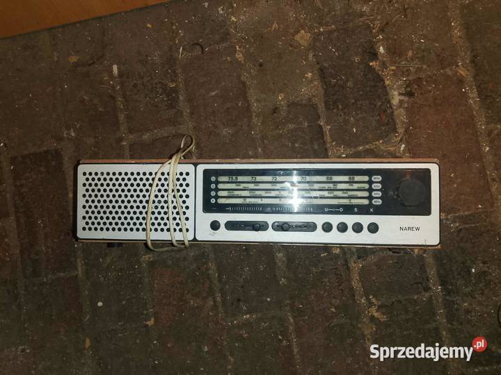 stare kolekcjonerskie Radio Unitra Narew Wsi dolnośląskie Legnica