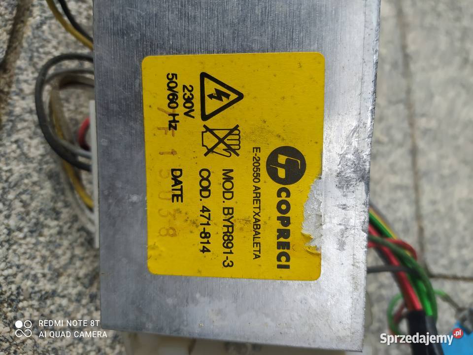 Elektronika i silnik z pralki BOSCH WFB 1604 lubelskie Parczew