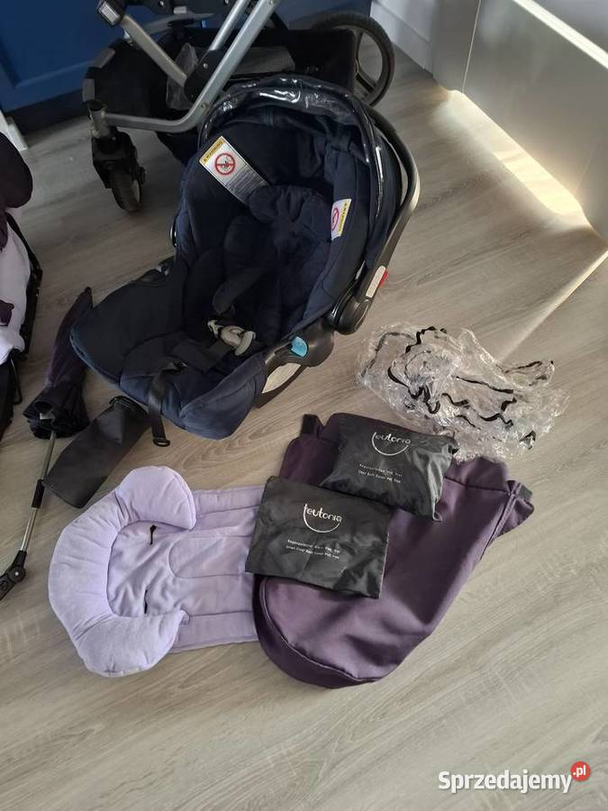 Wozek 3w1 akcesoria Teutonia Cosmo 7kg Kajetany