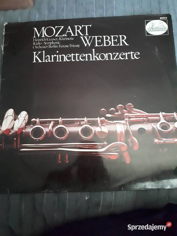 Mozart Weber Klarinettenkonzerte mazowieckie sprzedam