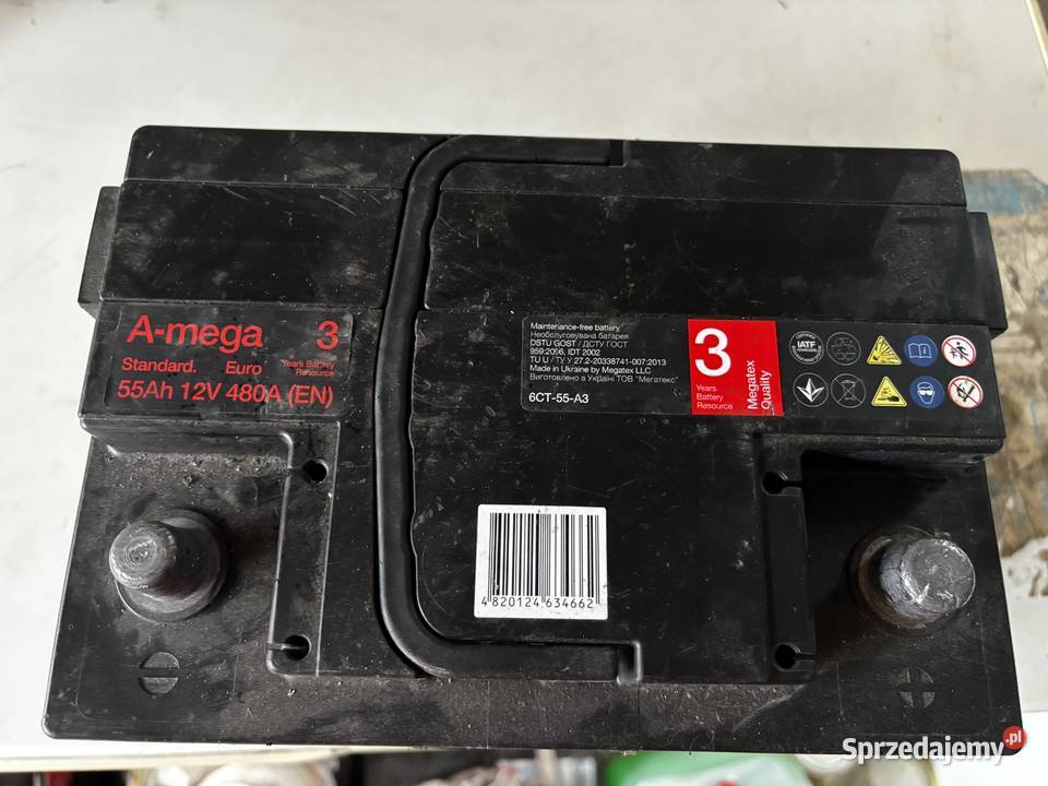 Akumulator 55Ah 480A Jędrzejów