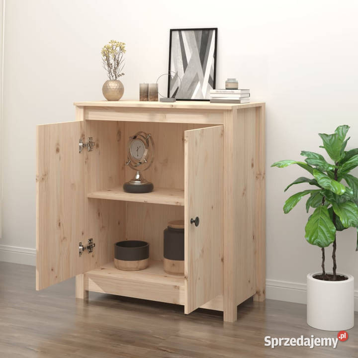 Szafka 70x35x80 lite drewno sosnowe WM813719 Warszawa