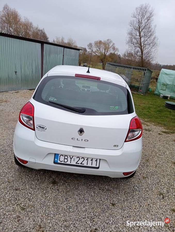 Renault Clio 3 15 dCi 2012 manualna Koronowo sprzedam