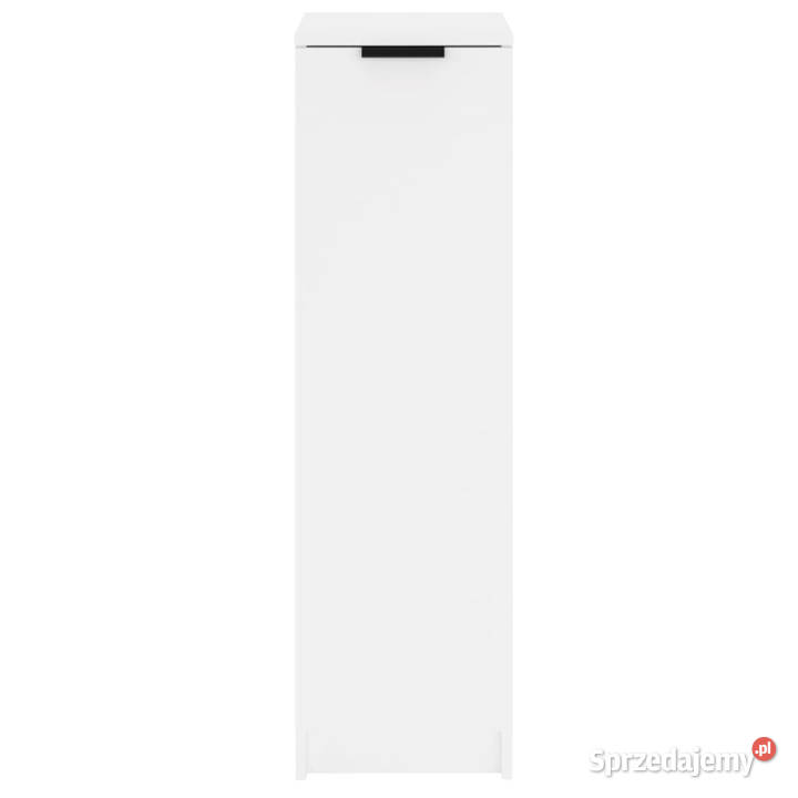 Szafka na buty biała 30x35x100 materiał