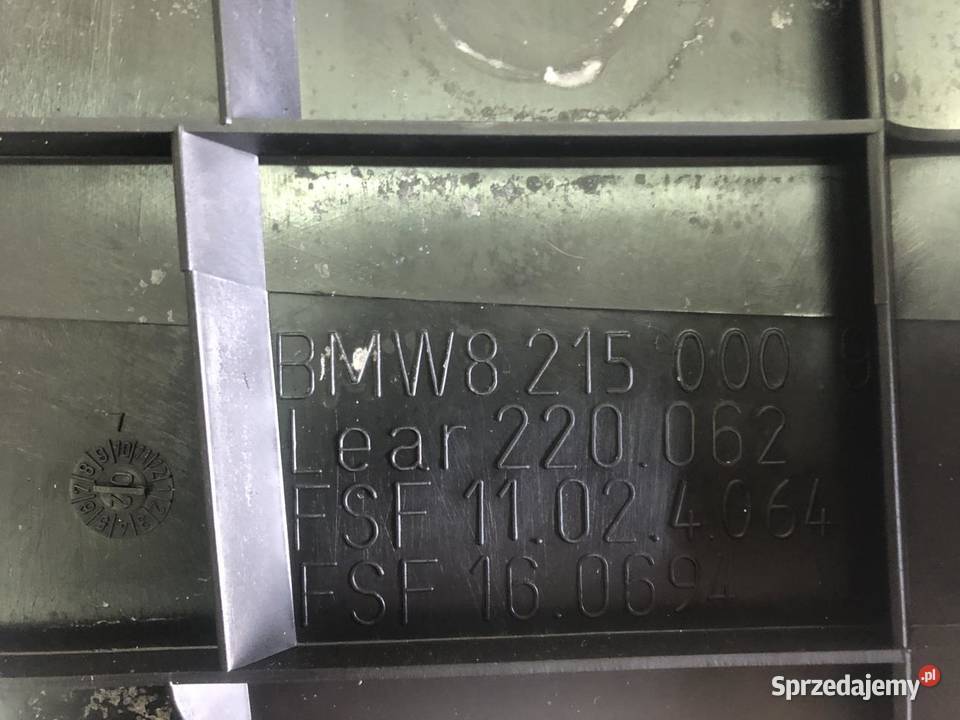 BOCZEK KANAPY PRAWY TYŁ BMW E46 SEDAN