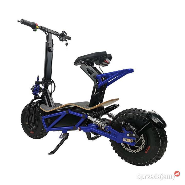 Składana hulajnoga z siodełkiem XSCOOTER 2000W Olsztyn sprzedam