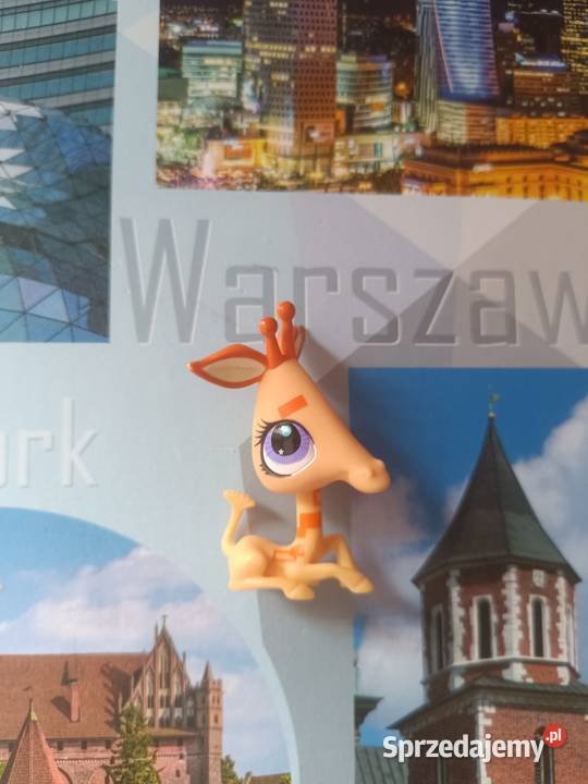 Figurka littlest pet shop żyrafa Hasbro podlaskie Zambrów