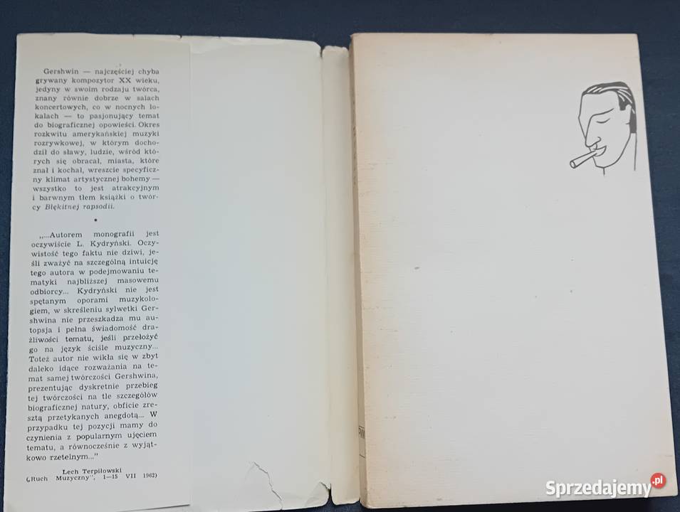 Lucjan Kydryński Gershwin PWM 1982 r Wydanie IV Koźminek
