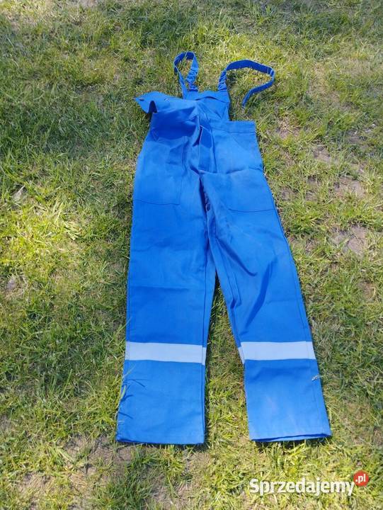 Spodnie ogrodniczki spawalnicze trudnopalne Góra