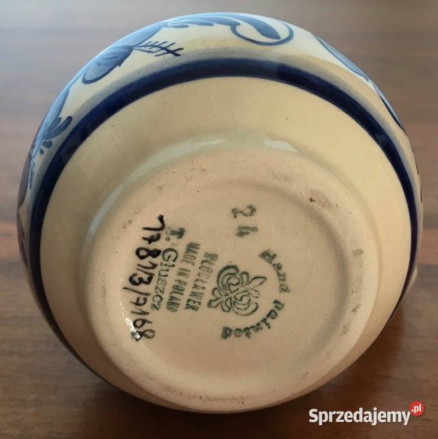Włocławek Vintage Dzbanuszek Ręcznie malowany i Nowy Sącz sprzedam