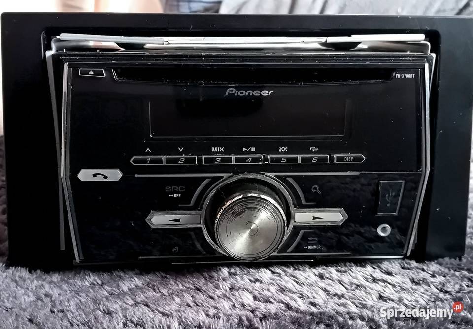 Pioneer FHX700BT Zadworna