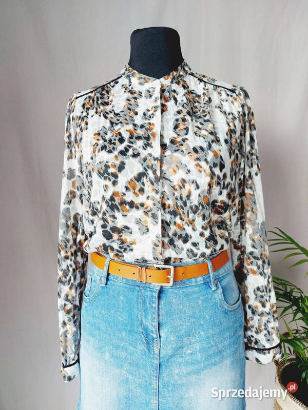 Bluzka koszulowa damska na guziki bez Złoczew sprzedam
