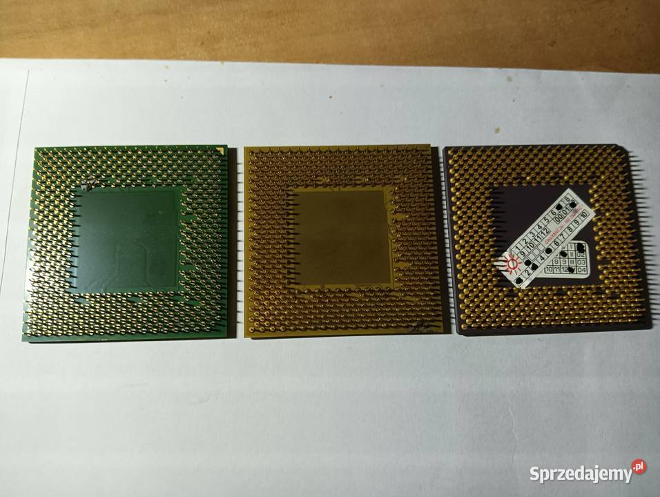 Retro CPU Duron Sempron Athlon Kolekcjonerskie Imielin