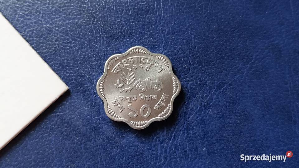 Stare monety 10 pais 1974 FAO Bangladesz