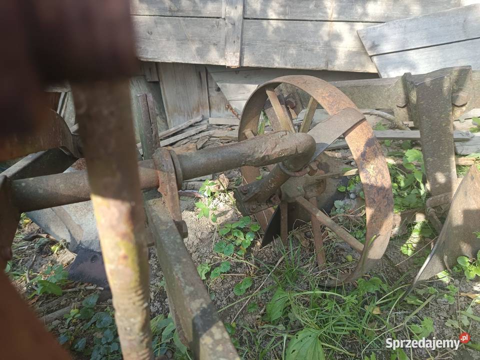 Pług 2skibowy dwuskibowy zagonowy solidny polska małopolskie