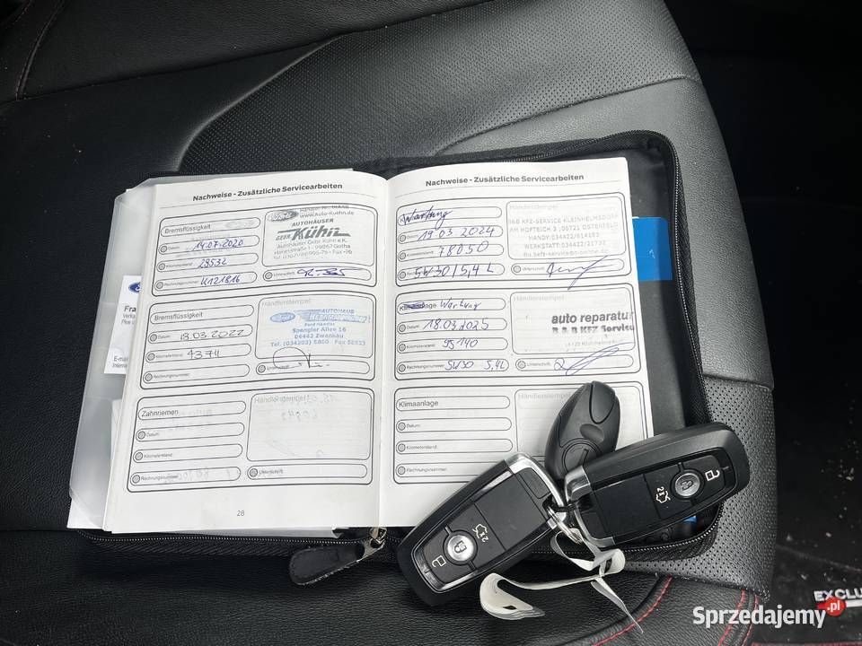 Ford Mondeo Mondeo 20EcoBoost 240 2018 ST FULL Zduńska Wola sprzedam