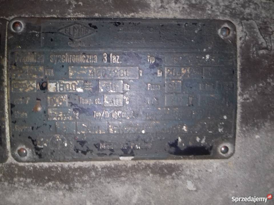 Agregat prądotwórczy 20kVa do ciągnika Iwkowa