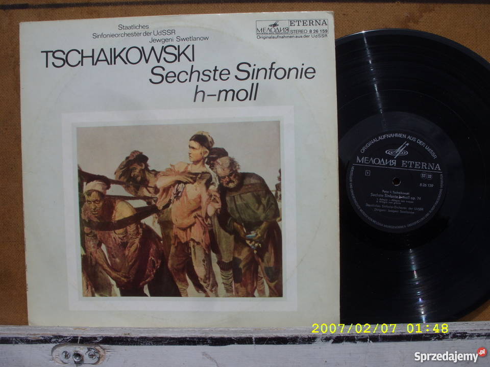 Klasyczna LP PITSCHAIKOWSKI SECHSTE SINFONIE Wołów sprzedam