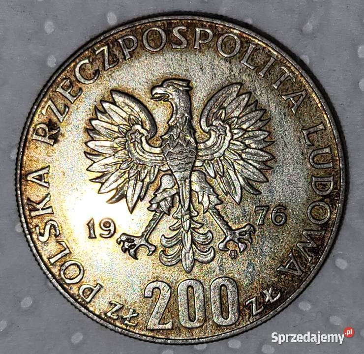 Moneta 200 PRL Numizmatyka Gliwice