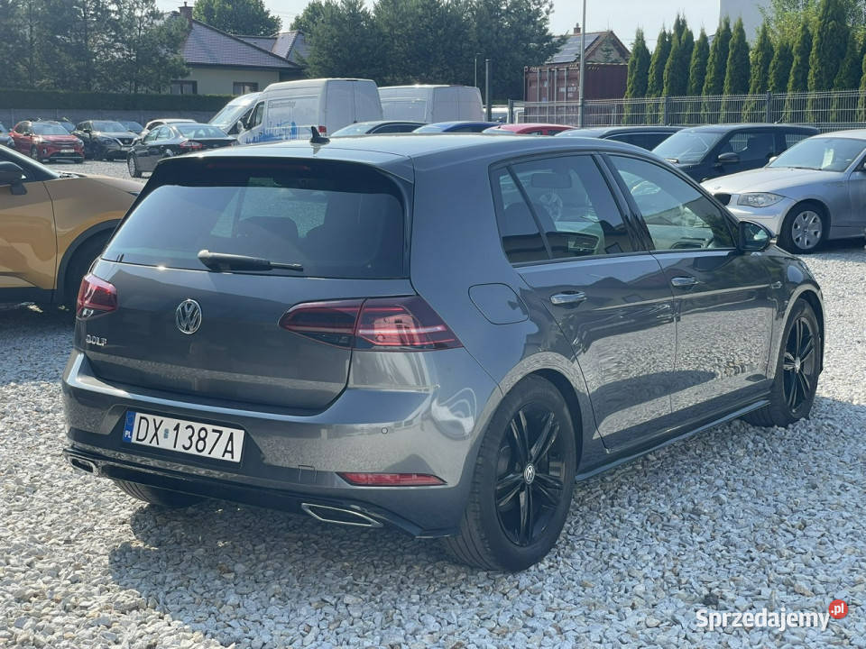 Volkswagen Golf 15 TSI ACT DSG RLine 2018r ACC czujnik deszczu dolnośląskie Wrocław