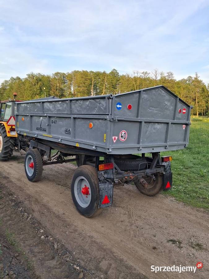 Przyczepa wywrotka d47 Rzgów