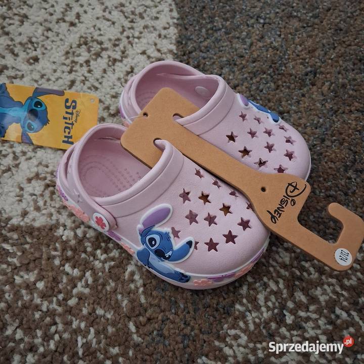 Crocs dziecięce LiloStitch rozmiar 2324 uniseks Rzeszów sprzedam