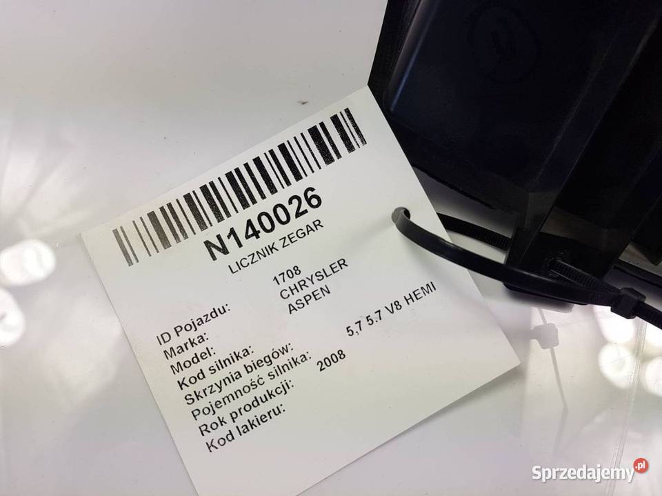 LICZNIK ZEGAR CHRYSLER ASPEN 68028113AC sprzedam