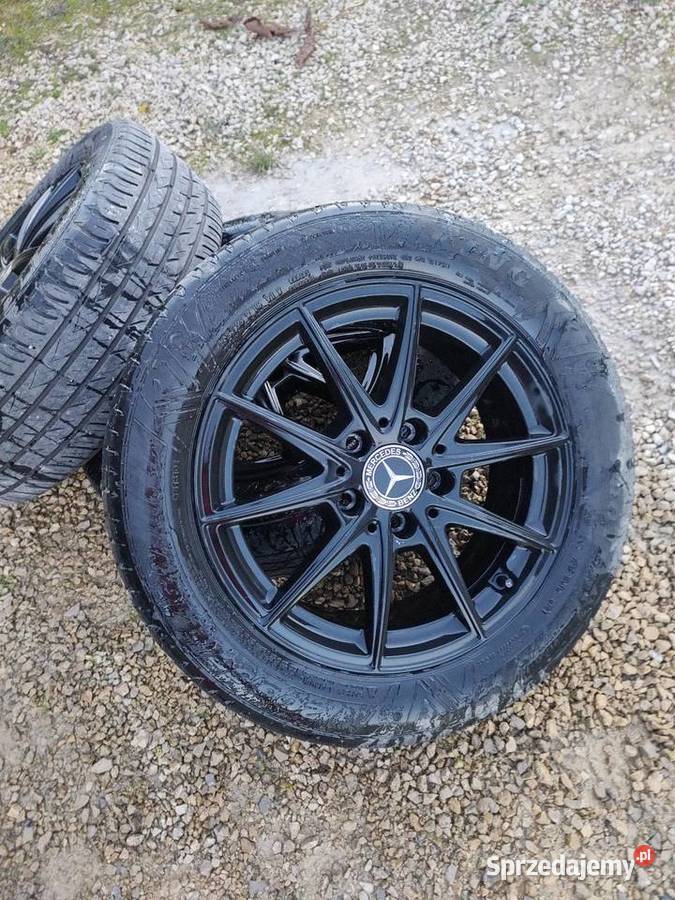 Alufelgi czarne Mercedes w204 Wancerzów