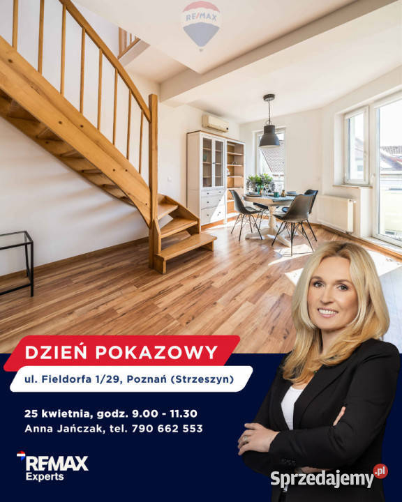 Dwupoziomowe mieszkanie na Strzeszynie parking 7968zł/m2 Poznań