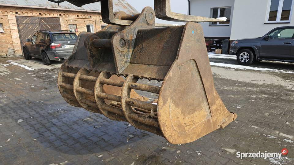 Łyżka ażurowa do koparki sworzeń 80 mm Lemac Sochaczew