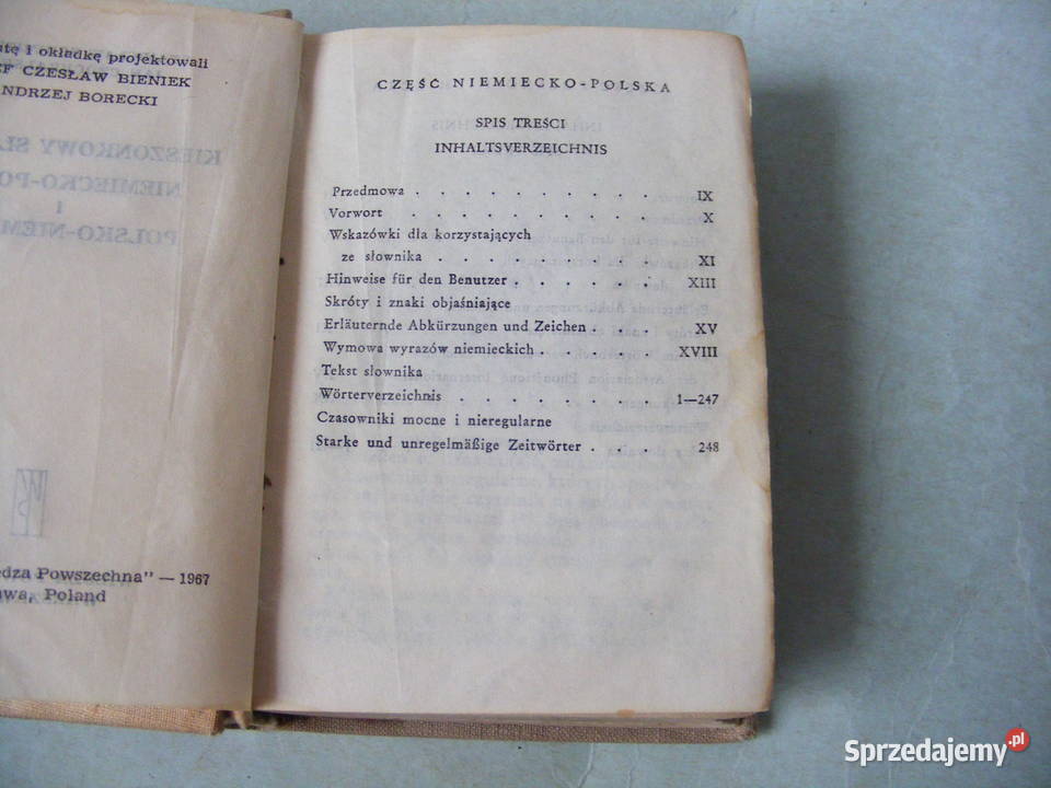 Słownik niemiecko polski Słownik polsko rosyjski Oborniki Śląskie