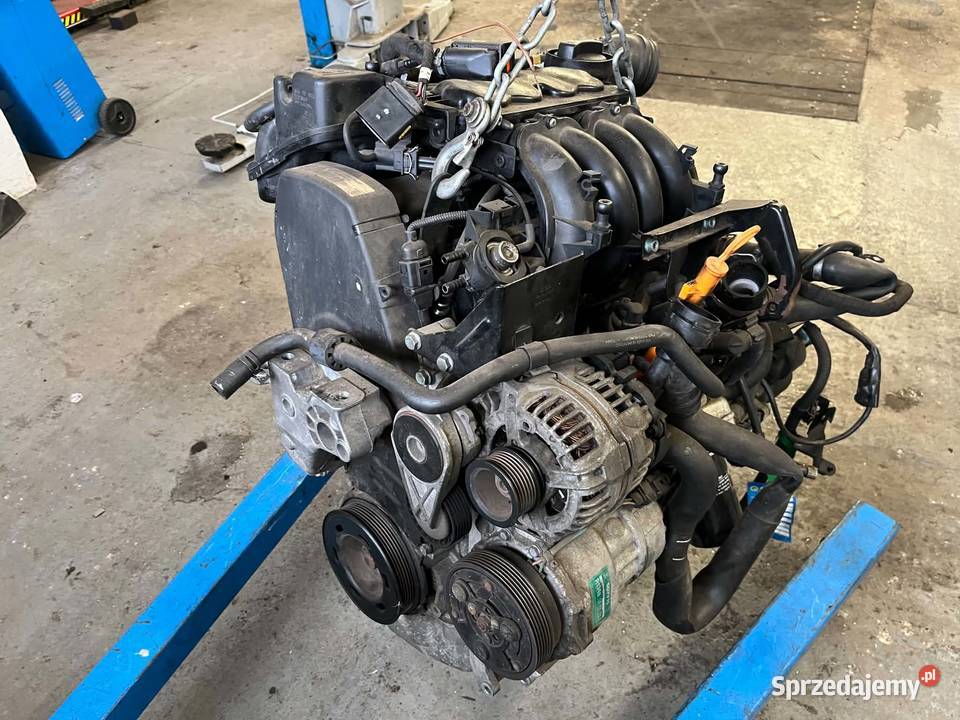Silnik 16 8v MPI SEAT SKODA VW AUDI kompletny Kalej