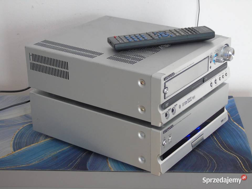 Kenwood MAX7 i CAX7 pilot amplituner z CD AUX Jasło
