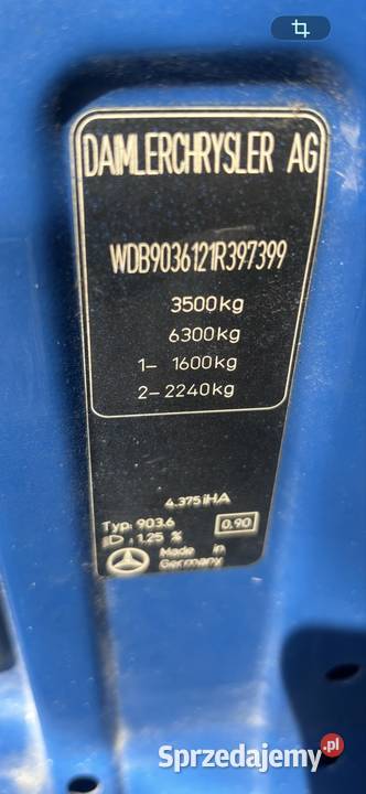 Mercedes sprinter Grójec