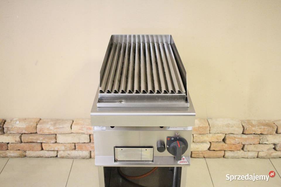 Lawagrill ryflowany gazowy Bertos G940M Gastronomia Góra
