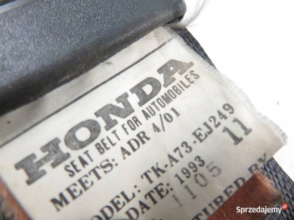 PAS LEWY PRZEDNI HONDA CRX III EH EG TKA73EJ249