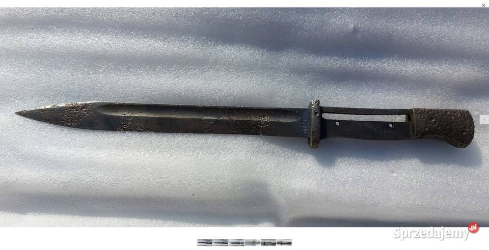 Bagnet Wehrmachtu S849834 1938 do Mausera Sokółka