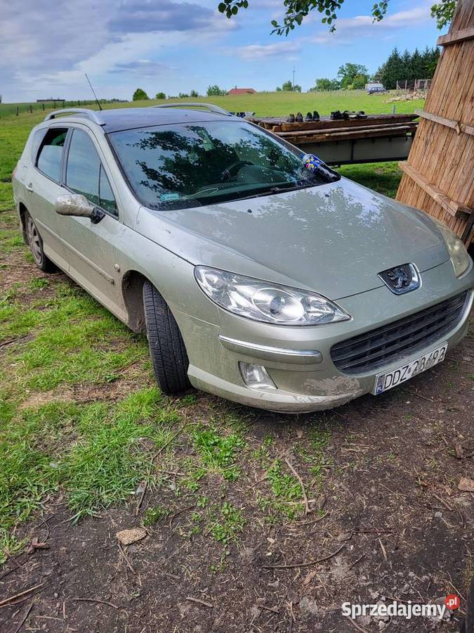 Peugeot 407 20 hdi 136 2007r manual 6 biegów 407 dolnośląskie sprzedam