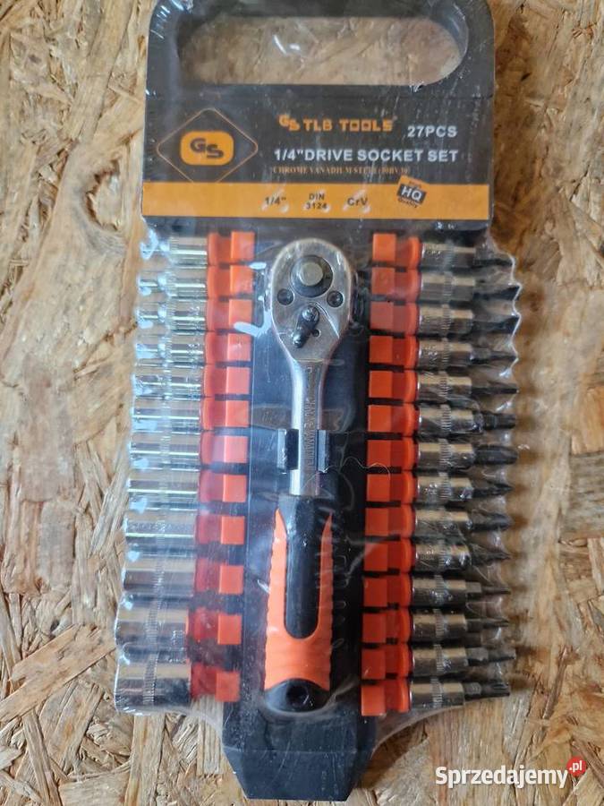 ZESTAW KLUCZY NASADOWYCH 27 el GRZECHOTKA 14 Głogowa