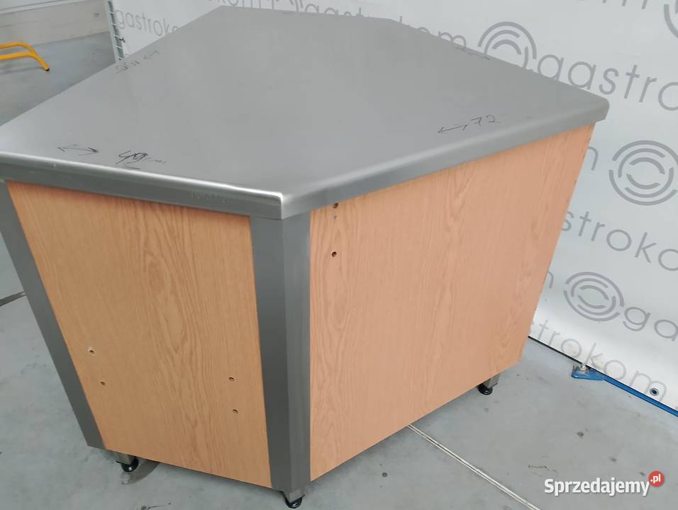Stanowisko narożnikowe zabudowane 100x49x70 Gastronomia dolnośląskie