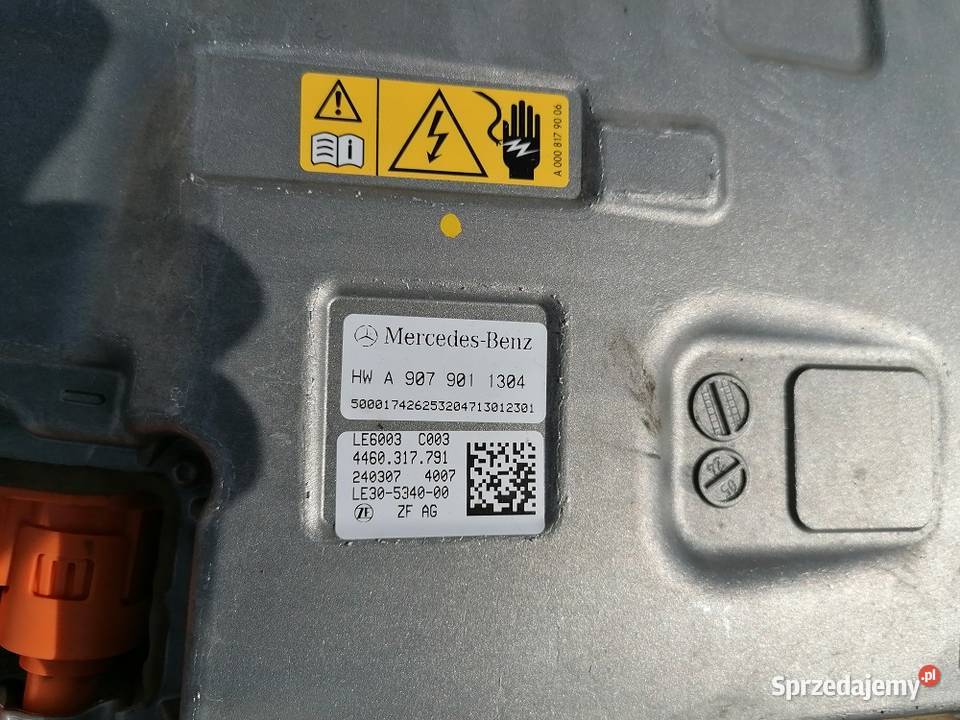 Silnik Elektryczny Mercedes E sprinter W907 Września sprzedam