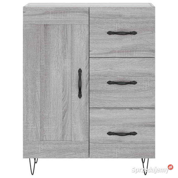 Witrynka szary dąb sonoma 695x34x180 materiał mazowieckie
