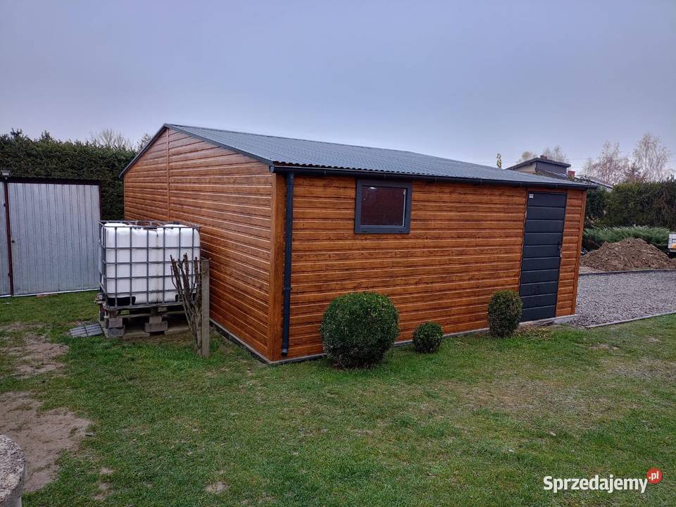 Garaż DREWNOPODOBNY 9x6 wzmocniona konstrukcja Kielce sprzedam