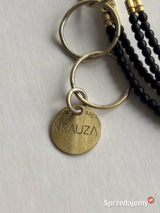 Bransoletka z czarnymi hematytami Krauza Design